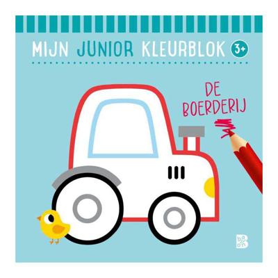 Standaard Uitgeverij Mijn junior kleurblok - de boerderij 3+