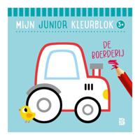 Standaard Uitgeverij Mijn junior kleurblok - de boerderij 3+ - thumbnail
