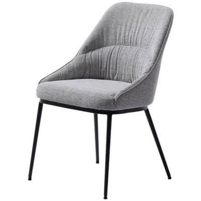 Giga Living - Eetkamerstoel Meridian Mid Grijs Tweed