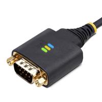 StarTech.com 2m USB naar Serieel Adapter/Converter Kabel, COM Retention, FTDI, DB9 RS232, Verwisselbare DB9 Schroeven/Moeren - thumbnail