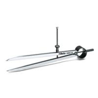 Beta Rechte steekpasser geharde rechte stalen punten 1680C 300 - 016800330 - thumbnail