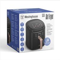 Westinghouse Airfryer / heteluchtfriteuse - 1400 W - zwart - 5,5 liter - thumbnail