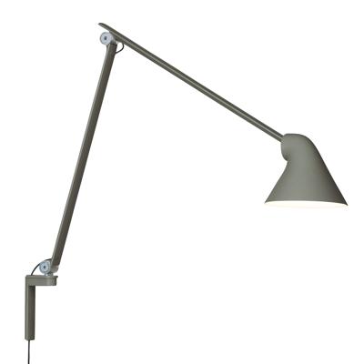 Louis Poulsen NJP Wall Long Wandlamp - 3000K - Donkergrijs