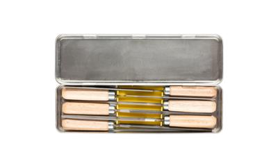 PFERD TOOLS 11700265 Sleutelvijlenset kap 2 incl. vijlheften in metalen box Lengte 100 mm 1 stuk(s)