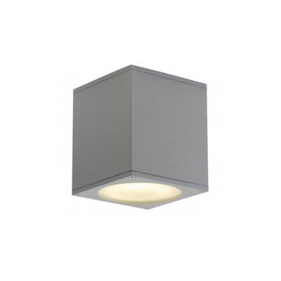 SLV Plafond- wandspotBig Theo Ceiling Out GU10 15cm zilvergrijs - 229554