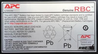 APC by Schneider Electric UPS-accu APCRBC116 APC by Schneider Electric UPS-accu APCRBC116