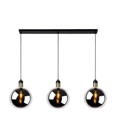 Lucide JULIUS - Hanglamp - 3xE27 - Fumé Lucide JULIUS - Hanglamp - 3xE27 - Fumé
