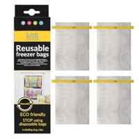 Nostik diepvrieszakken 4 stuks - thumbnail