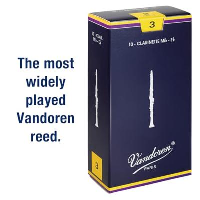 Vandoren CR113 Traditional rieten Eb-klarinet 3, 10 stuks