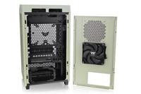 Thermaltake The Tower 200 Mini-tower PC-behuizing Lichtgroen 2 voorgeïnstalleerde ventilators, Zijvenster, Stoffilter - thumbnail