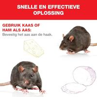 Swissinno Rat Classic Niet dodelijke val 1 stuk(s) - thumbnail