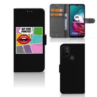 Motorola Moto G10 | G20 | G30 | Wallet Case | met Pasjes | Popart Princess - thumbnail