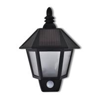 Solar Muurlamp met bewegingssensor - thumbnail