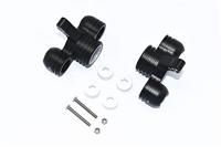 GPM Racing Aluminium Front Knuckle Arms, Zwart- Arrma Kraton 8S - thumbnail