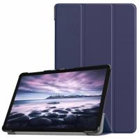 3-Vouw sleepcover hoes - Samsung Galaxy Tab A 10.5 inch - Donkerblauw - thumbnail