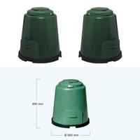 Compostvat met beluchting - thumbnail