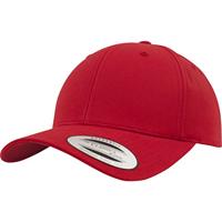 Flexfit FX7706 Curved Classic Snapback - Red - One Size - thumbnail