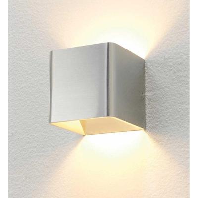 Artdelight Wandlamp Fulda 10x10 cm aluminium