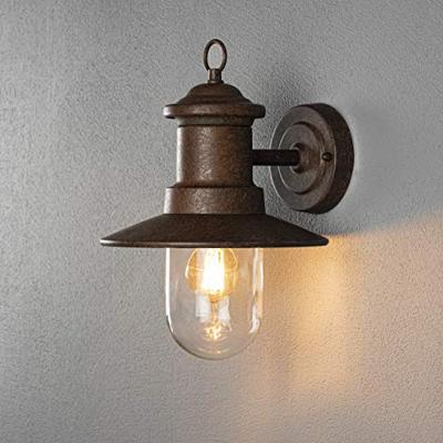 Wandlamp Napoli E27 60W 30,5x24,5x22 cm roest Konstsmide - Konstsmide