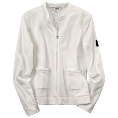 Aigle Dames Fleecevest Fadew, wit, Maat: 40 Aigle Dames Fleecevest Fadew, wit, Maat: 40