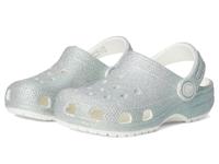 Baby Crocs Classic Iridescent Glitte wit - thumbnail
