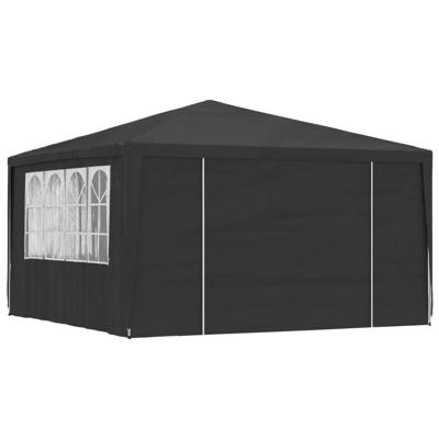 VidaXL Partytent met zijwanden professioneel 90 g/m² 4x4 m groen