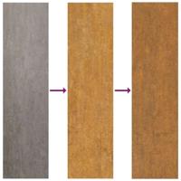 VidaXL Plantenring 5 pcs bruin 80 x 80 x 20 cm cortenstaal - thumbnail
