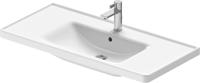 Wastafel Duravit D-Neo Met Overloop Kraanvlak 1 Kraangat 100.5 cm Hoogglans Wit Duravit - thumbnail