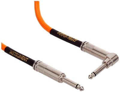 Ernie Ball 6079 Braided Instrument Cable, 3 meter, Neon Orange