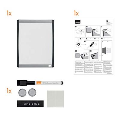 Whiteboard Nobo 28x21.5cm gewelfd