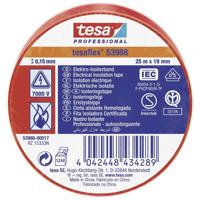 Tesa isolatietape rood 19mm 25mtr | 10 stuk stuks - thumbnail