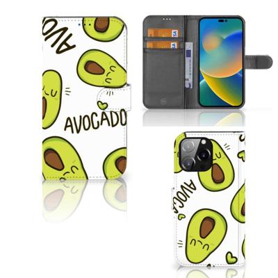 iPhone 14 Pro Max Leuk Hoesje Avocado Singing iPhone 14 Pro Max Leuk Hoesje Avocado Singing