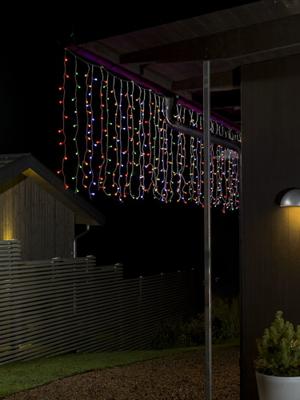LED lichtgordijn warmwit cherry met 400 lampen LED lichtgordijn warmwit cherry met 400 lampen
