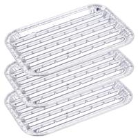 Bbq grillschalen set 5 stuks - thumbnail