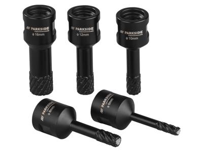 PARKSIDE PERFORMANCE Diamantboren (Ø6, 8, 10, 12, 16 mm)