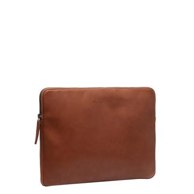 Chesterfield - Clinton - Lederen Laptop Sleeve - 14 inch - Cognac