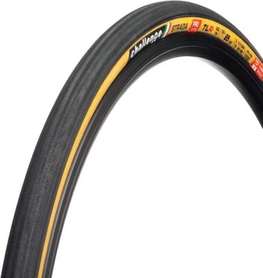 Challenge Strada Pro Open TLR Vouwband 700x25c Brons Zwart