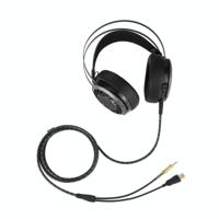 Combatwing M160 3.5mm Wired hoofdtelefoon Stereo Gaming Bass hoofdtelefoon Easy met LED-verlichting voor PC Laptops Computers PS4 iPhone iPad i - thumbnail