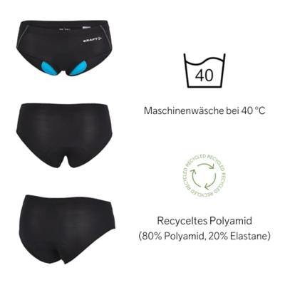 Craft Sportswear Craft | Fietsondergoed | Damesslip met zeem