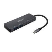 AISENS USB3.2 Gen1 5G USB-C, USB-C/M-2 x USB-C/H-2 x USB-A/H, grijs, 15 cm - thumbnail