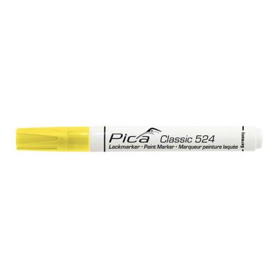 Pica 524/44 Lakmarker 2-4mm ronde tip geel,10st.