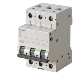 Siemens 5SL4340-7 Zekeringautomaat 3-polig 40 A 400 V Siemens 5SL4340-7 Zekeringautomaat 3-polig 40 A 400 V