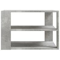 Salontafel 59,5x59,5x40 cm bewerkt hout betongrijs - thumbnail