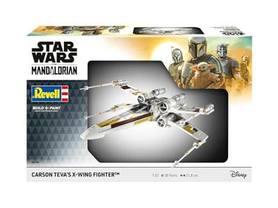 Revell modelbouwpakket star wars - the mandalorian: x-wing of carson teva 1:57 - 38dlg. Revell modelbouwpakket star wars - the mandalorian: x-wing of carson teva 1:57 - 38dlg.