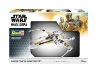 Revell modelbouwpakket star wars - the mandalorian: x-wing of carson teva 1:57 - 38dlg. - thumbnail
