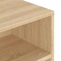 Salontafel 90x55x42,5 cm bewerkt hout sonoma eikenkleurig - thumbnail