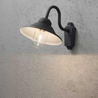 KonstSmide Stallamp Vega E27 mat zwart 556-750 - thumbnail