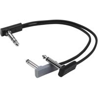 RockBoard Flat Patch Y-Splitter kabel haaks 20 cm - thumbnail