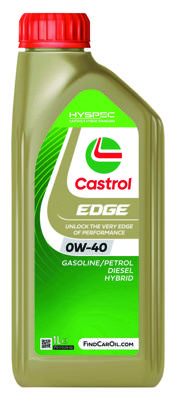 Motorolie - CASTROL - EDGE 0W-40 - 1L