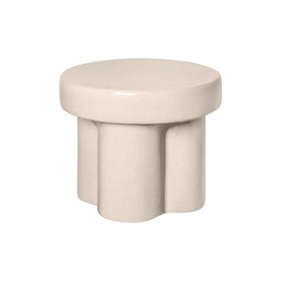 Blomus TORU krukje - 32x40x40cm - keramiek - low - Lily white 67125